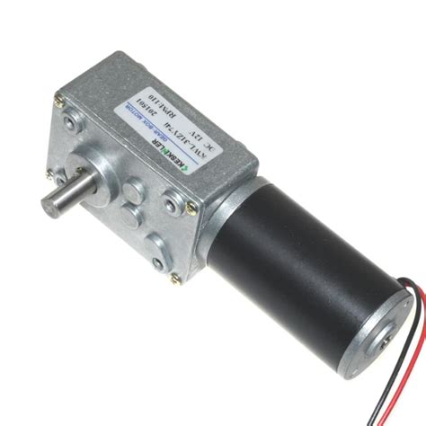 KWL-31 12V 110Rpm L DC Motor with Gearbox Motorobit - Motorobit.com