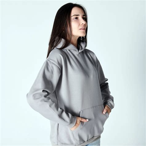 Cloud Grey Hoodie - Women – Essentials Egypt