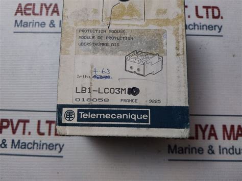 Telemecanique Lb1-lc03M10 Overload Protection Module – Aeliya Marine Tech