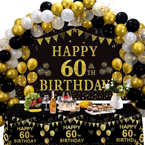 60th birthday party themes photos