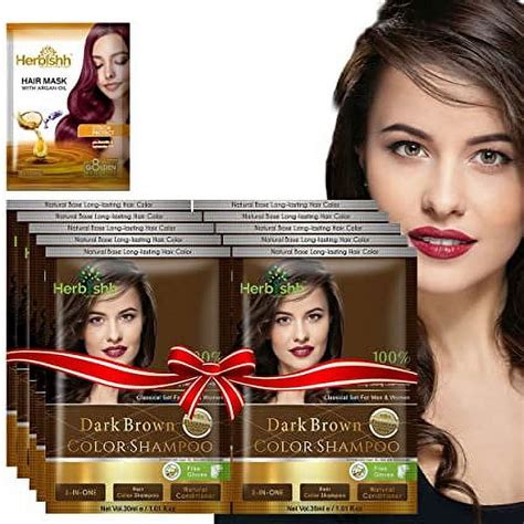 Hair Dye Shampoo, Hair Color Shampoo for Women and Men, Hair Instant ...