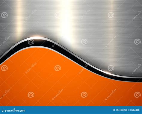 Red Metallic Background