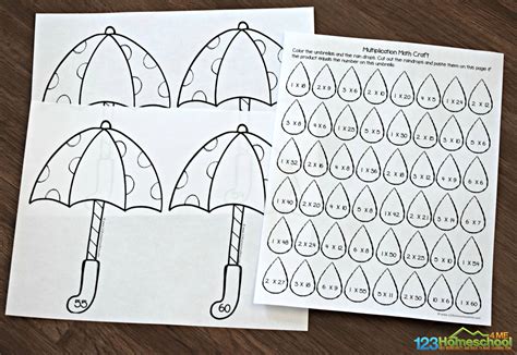 Image result for Math Multiplication Craft