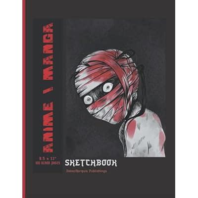 Anime Sketchbooks: Horror Manga Anime Cover with India | Ubuy