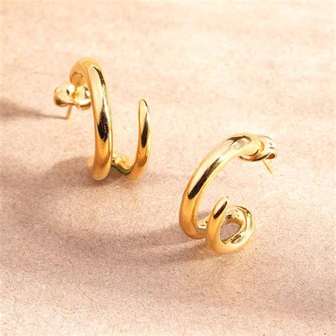 Echo Twist Luxe Studs – PALMONAS