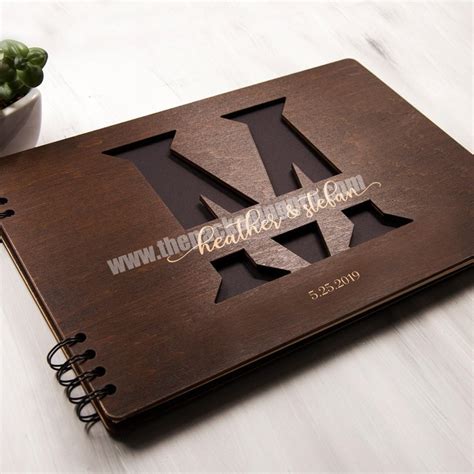 Personalized Guest Book Wedding Alternative Wedding Guestbook Letter ...