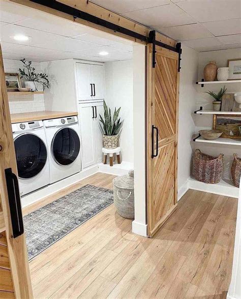 Modern Laundry Room Doors
