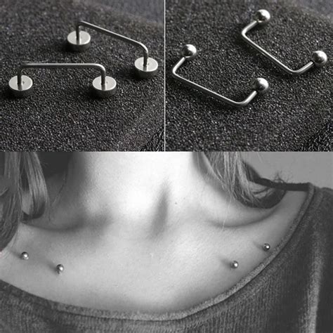 Dermal Collar Bone Piercing