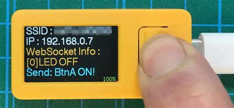 Websocketsclient Arduino 的图像结果