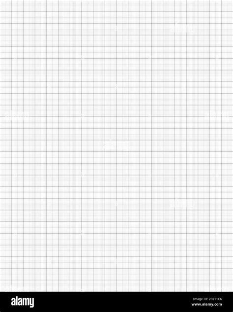 Millimeter grid on A4 size page. Divided by 1, 5 and 10 mm lines. Sheet ...