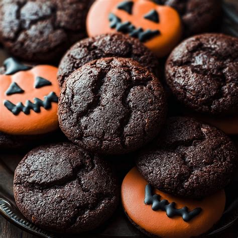 Dark chocolate cocoa cookies recipe - amazing homemade treats