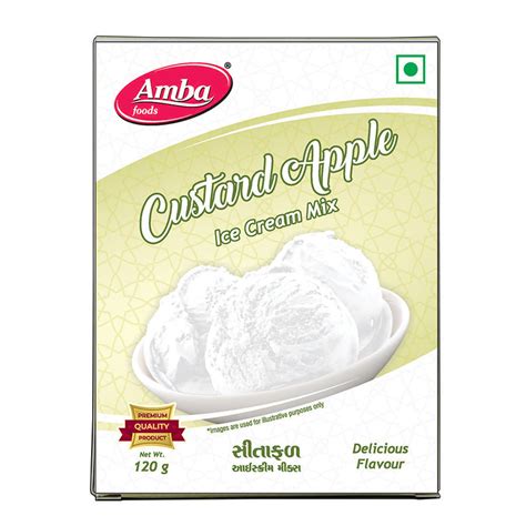 Amba Foods Store | Custard Apple Ice Cream Mix