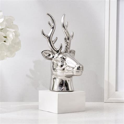 Buy Corsica Brighton Ceramic Reindeer Figurine from Corsica by Home ...