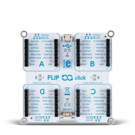 Flip&Click SAM3X Zerynth (Python) at MG Super Labs India