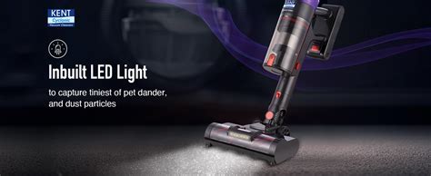 KENT Zoom Turbo Vacuum Cleaner 500W Battery Operated Cordless