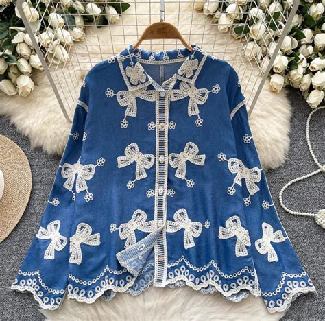 Bow Premium Embroidered Cotton Shirts – Loom and Lux