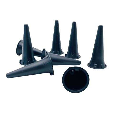 Spéculums Auriculaires 4 Mm Boite De 250 À Usage Unique Noir