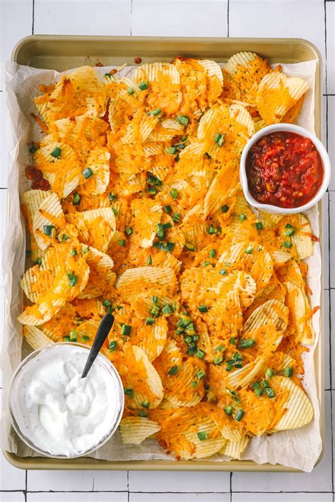 Quick Baked Cheesy Jalapeno Ranch Chips Appetizer - Cooking in my Genes