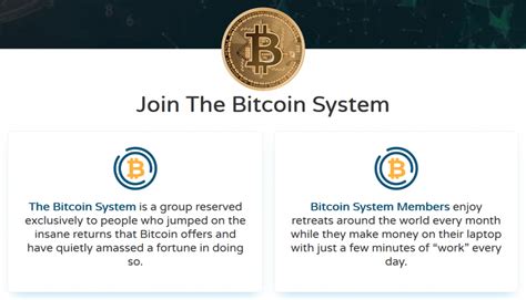 Bitcoin System 的图像结果