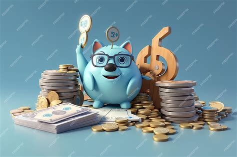 Premium Photo | 3d rendering of categories of money expense payment ...