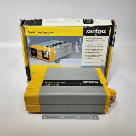 Xantrex PROsine 1800 Pure Sine Wave Inverter 12VDC/120VAC 60Hz - For ...