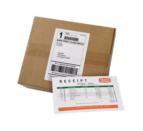 Buy Avery Shipping Labels Paper Receipts, Permanent Adhesive, 5-1/16 x ...
