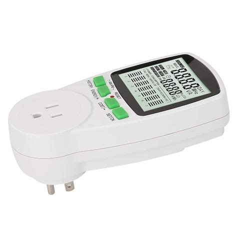 Buy eecoo Electricity Usage Monitor, 0.000KWh-9999 KWh Power Meter Plug ...