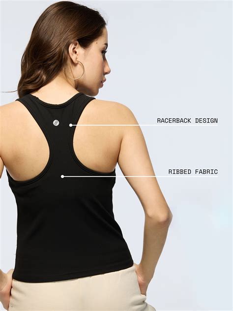 Black Tank Us Later Cropped – CAVA Athleisure Pvt Ltd