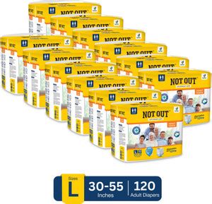 NOT OUT Overnight Protection with 3D Core, Odour Control & Up to 12 ...