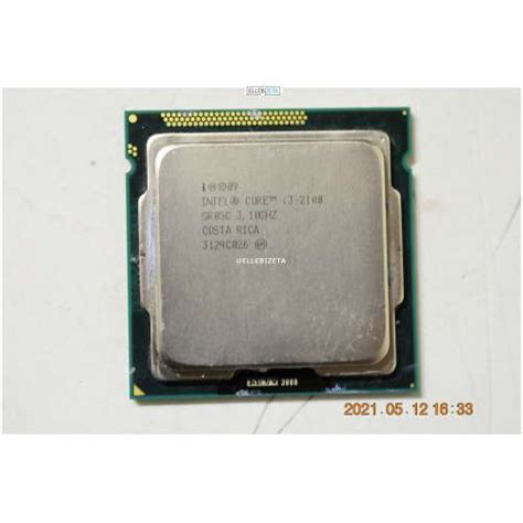 Intel Core i3-2100 SR05C 3,10 Ghz DualCore LGA1155 CPU Processore ...