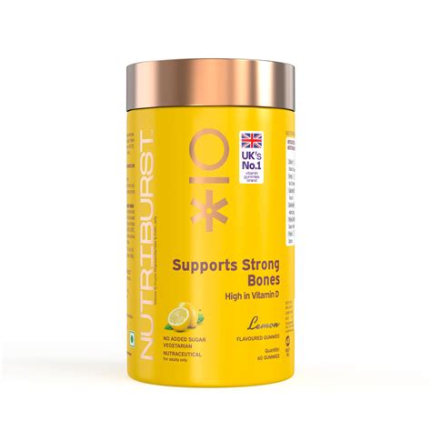vitamin d3 gummies | Best gummies for bones- Nutriburstindia