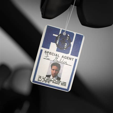 Agent Fox Mulder Badge Car Air Freshener - XFP Direct – The X-Files ...
