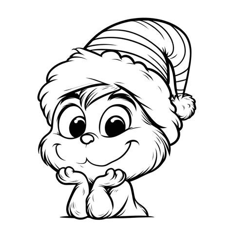 Grinch coloring page – Artofit