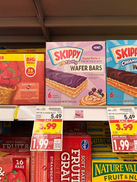 Skippy Wafer Bars as low as $1.99! - Kroger Krazy