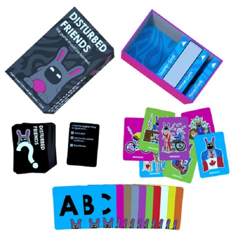Disturbed Friends Adult Card Game — Toycra