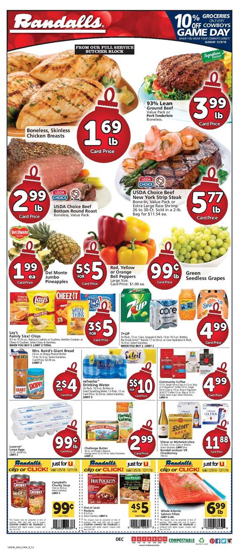 Randalls Weekly Ad Flyer January 2 - 8, 2019 - JCdavila.com :: My ...