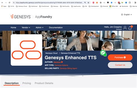 Genesys App 的图像结果