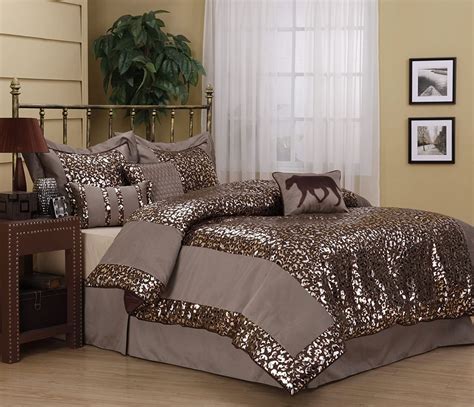 Leopard Print Queen Comforter Sets | Foter