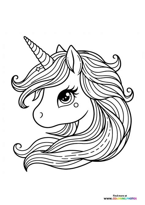 Coloring Pages Of Unicorns