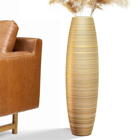 Amazon.com: Rocendlor Tall Floor Vase, 27.5 inches (70cm, 2.3FT) Tall ...