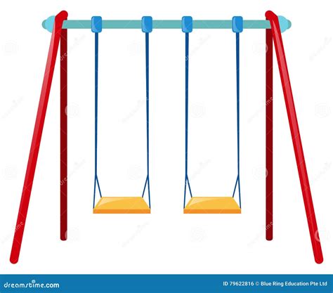 Home With Swings Clip Art