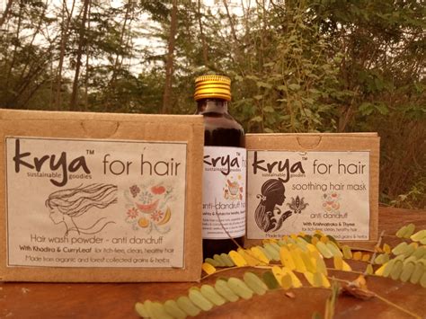 Krya Anti Dandruff Hair system | 3 Part Hair care system | Reduces sca