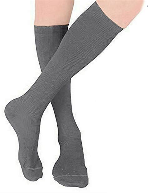 Compression Socks Stockings Womens Mens Knee High Medical 20-30 mmHG S ...