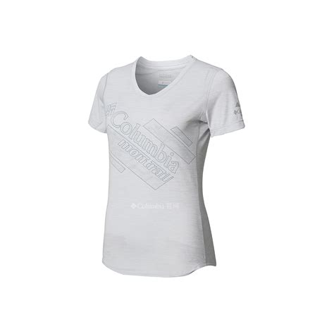 2019新款春夏越野跑女款修身短袖T恤-Columbia哥伦比亚官方网站
