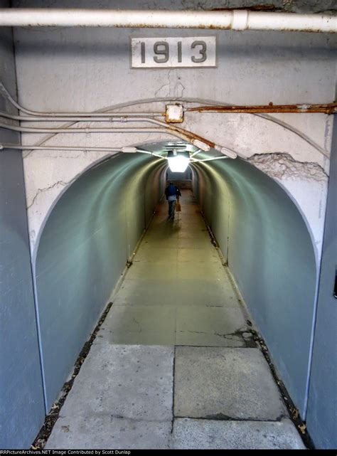 Tunnel at Bound Brook Station