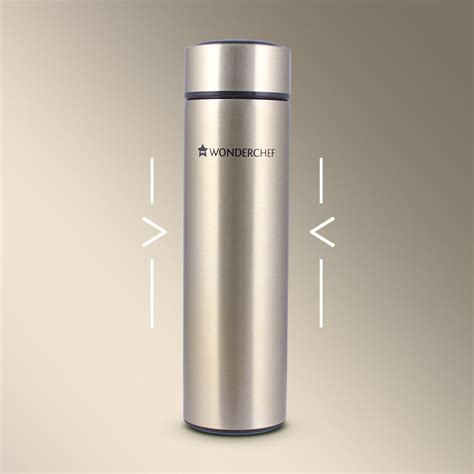 Wonderchef Nutri-Bot 480Ml (Gold) | Hot Water Bottle Online in India ...