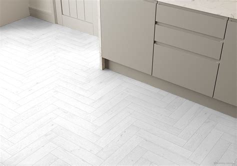 Grey White Vinyl Sheet Flooring