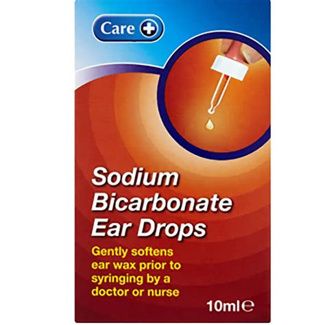 Sodium Bicarb Ear Dp10Ml(Care+) - Target Pharmacy - صيدلية تارجت