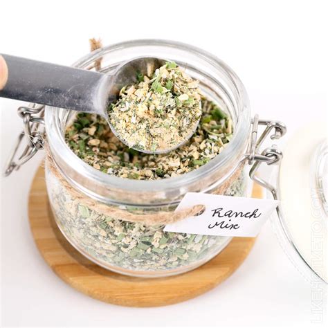 Homemade Ranch Dressing Mix (Without Buttermilk!) « LikeHotKeto