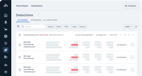 Home Depot Deductions Recovery Software | SupplyPike